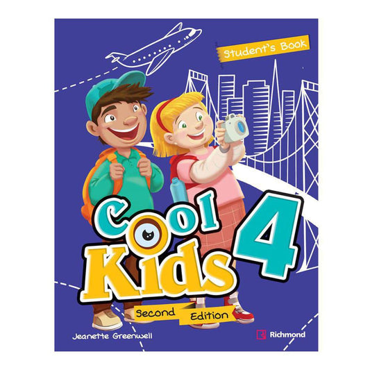 Libro de Practica Cool Kids 4 2nd Edition Workbook Santillana