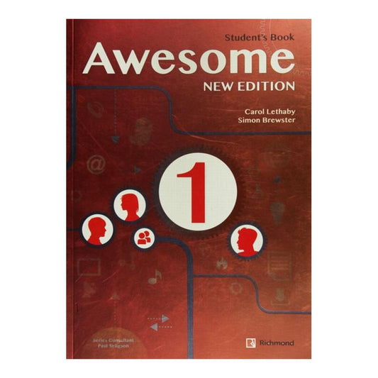 Libro de Texto New Awesome 1 Students Book Santillana