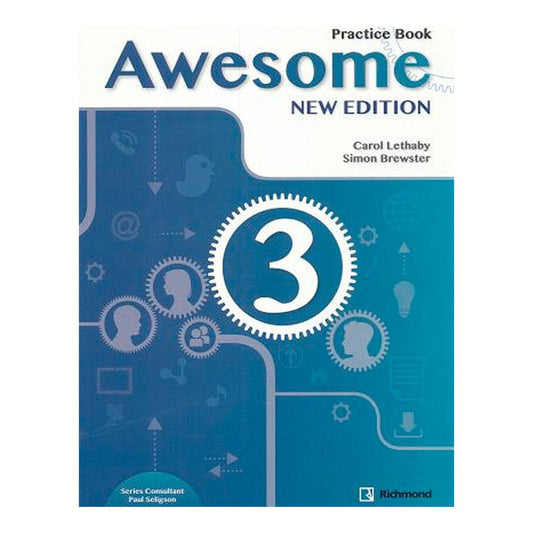 Libro de Practica New Awesome 3 Practice Book Santillana