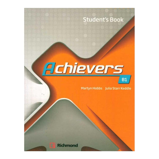 Libro de Texto Achievers B1 Students Book Santillana