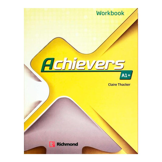 Libro de Texto Pack Achievers A1 Workbook y CD Santillana