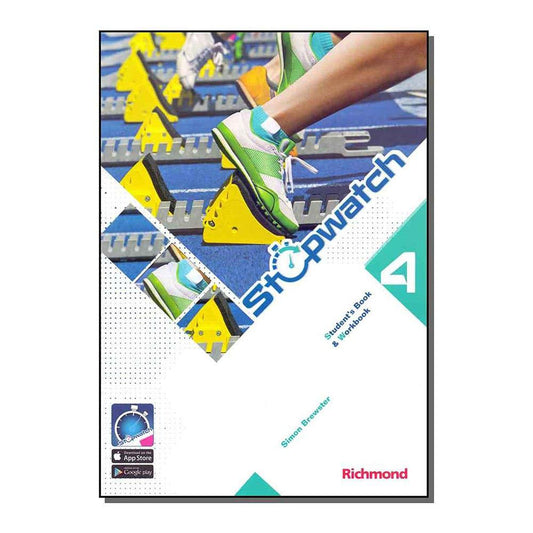 Libro de Texto Stopwatch 4 Workbook y CD