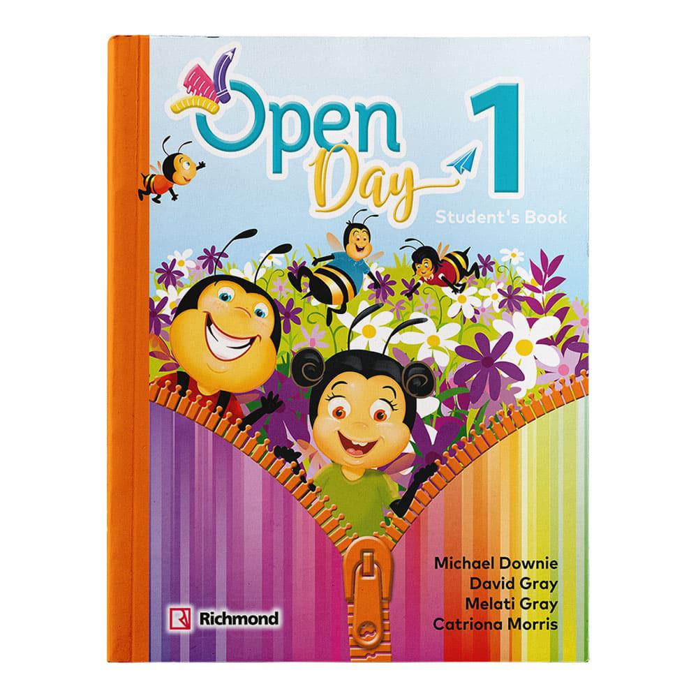 Libro de Texto Open Day 1 Santillana