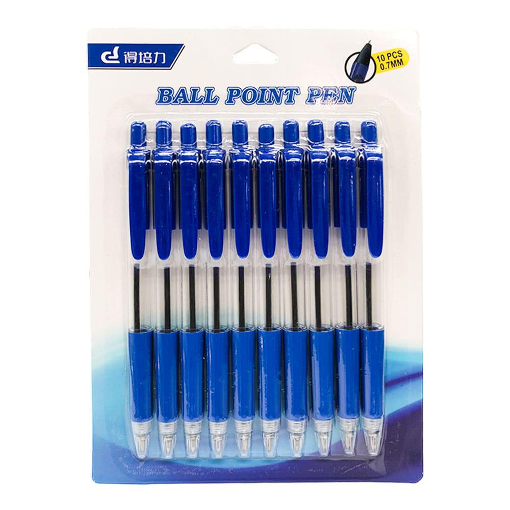 Bolígrafo Imagen School Azul 10 Piezas