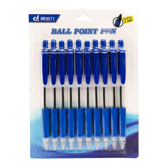 Bolígrafo Imagen School Azul 10 Piezas