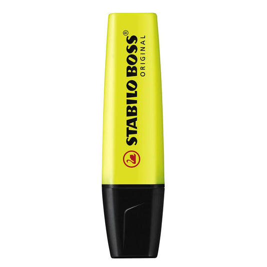 Resaltador Stabilo Amarillo Neón