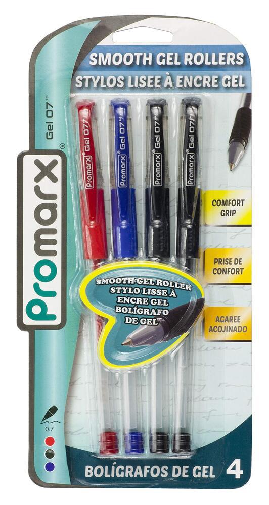 Bolígrafo Promarx Gel 4 Piezas