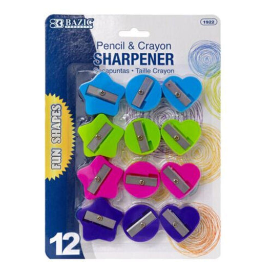 Sacapunta Bazic X12 Colores -Surt