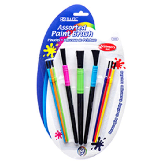 Pinceles Bazic X9 -Surt