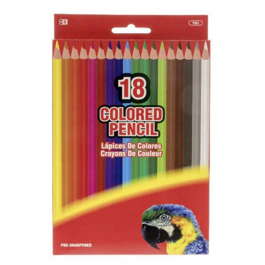 Lápices Bazic Colores X18