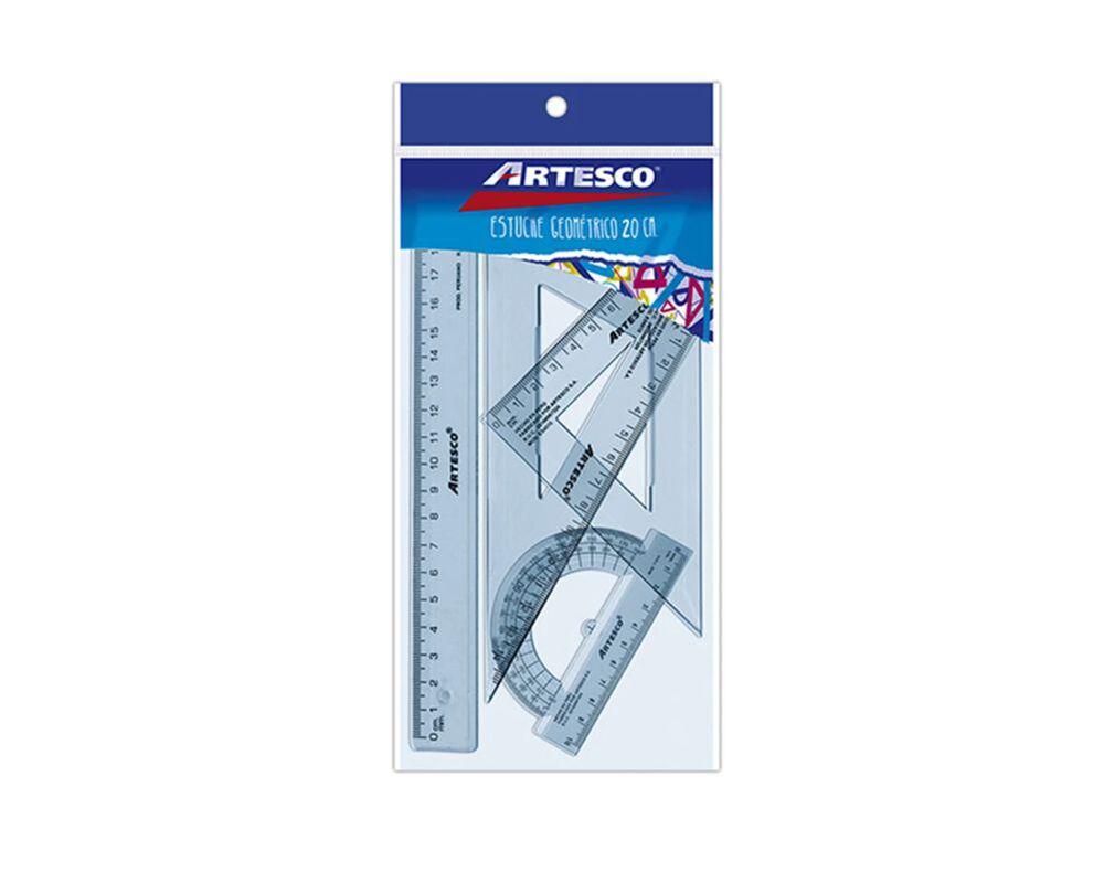 Juego Geometría Artesco 20cm