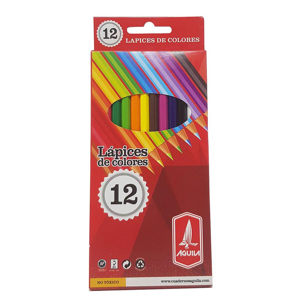 Lápices de Colores Águila de 12 Piezas