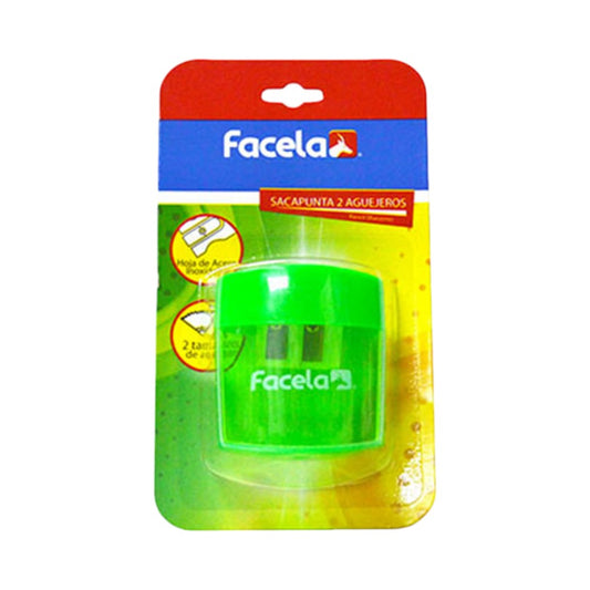 Sacapunta Facela - Doble Agujero