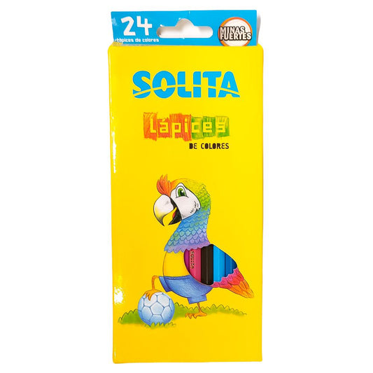 Lápices de Colores Solita Set de 24 Piezas