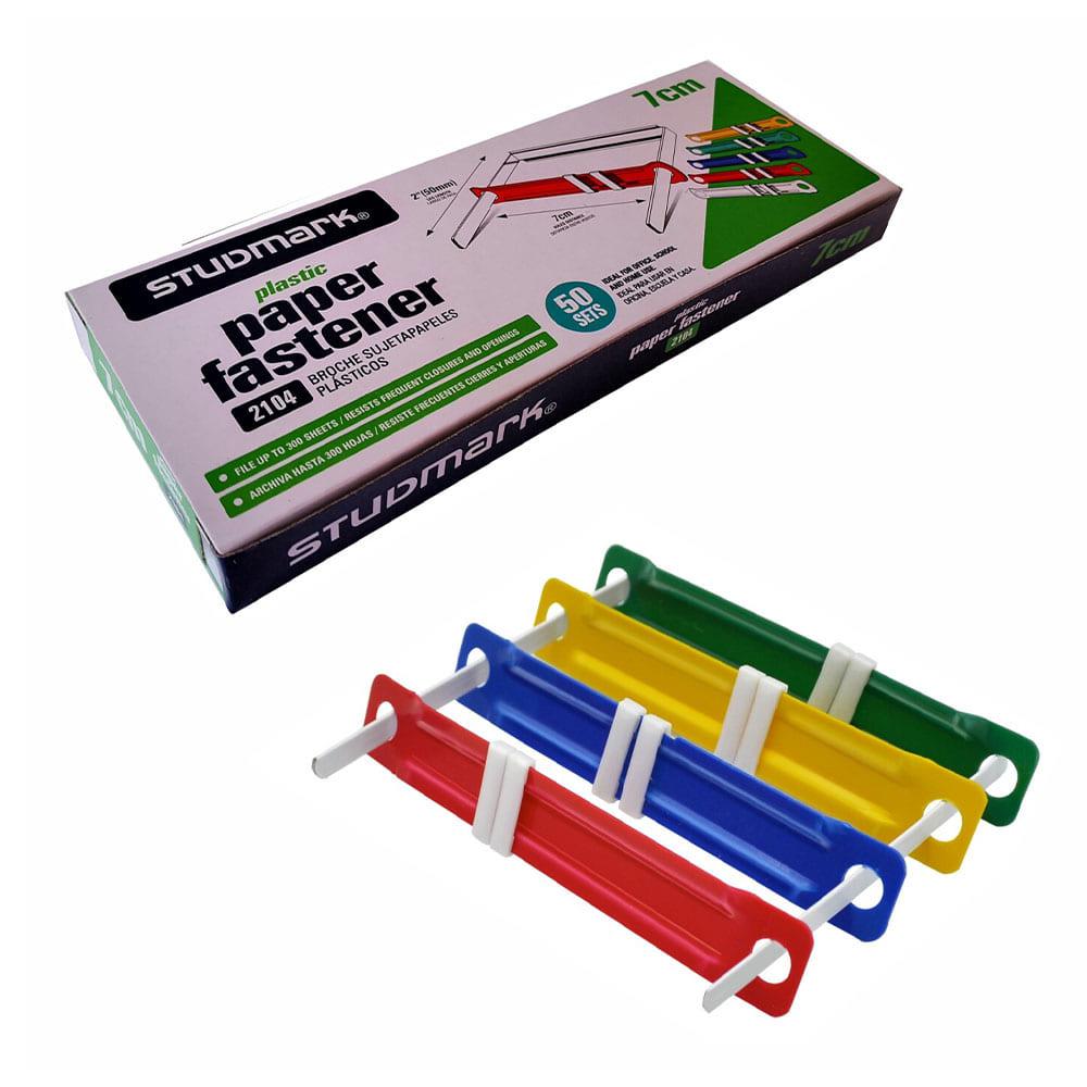 Gancho de Plástico Studmark Para Folder 50 Piezas
