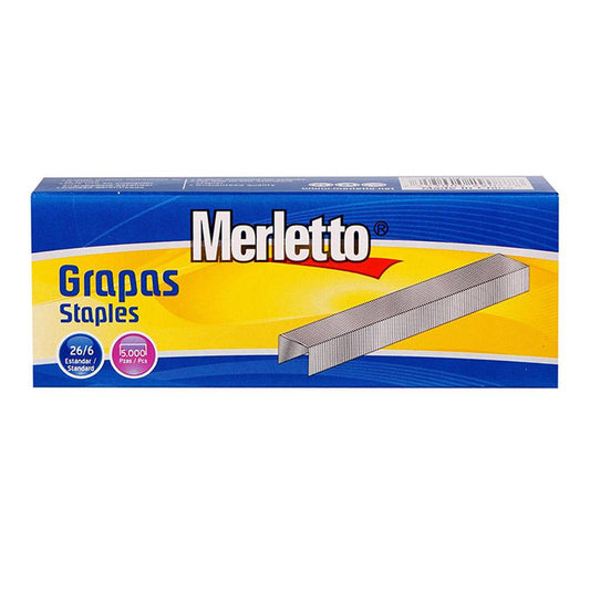 Grapas Merletto 5000 Piezas