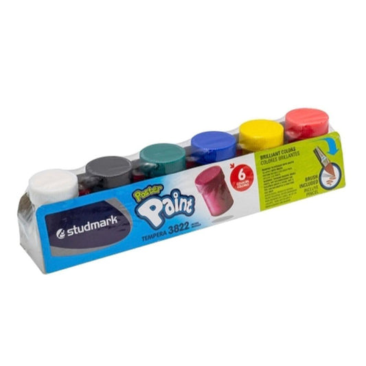 Tempera Studmark 6 Colores