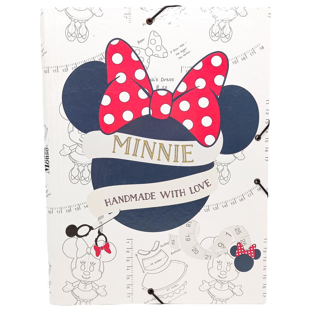 Carpeta Con Elástico Minnie Mouse