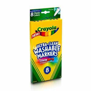 Marcadores Lavables Crayola 8 Piezas