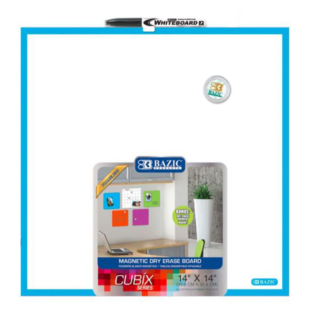 Tablero Bazic Dry Erase 14" x 14" - Surtido