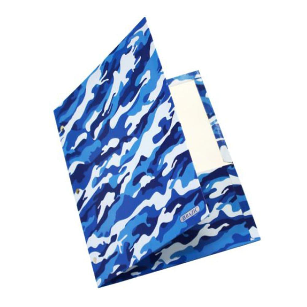 Folder Con Bolsillo Bazic Militar 8" x 11" - Surtido