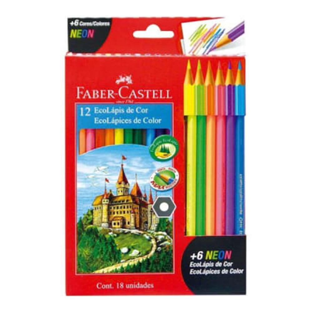 Lápices de Colores Faber Castell 12 Piezas