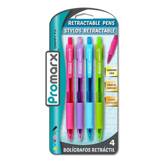 Bolígrafo Promarx 4 Colores Neón