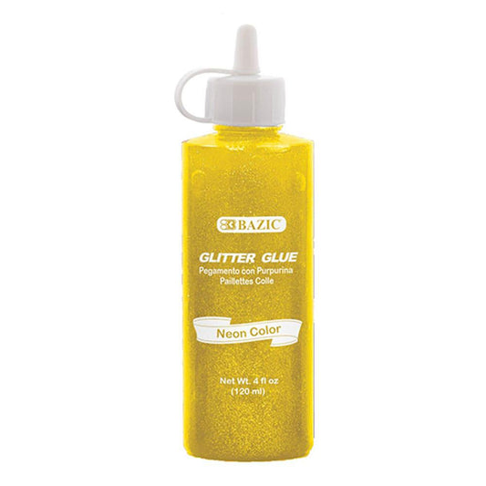 Goma Escarchada Bazic Neón 120 ml - Surtido