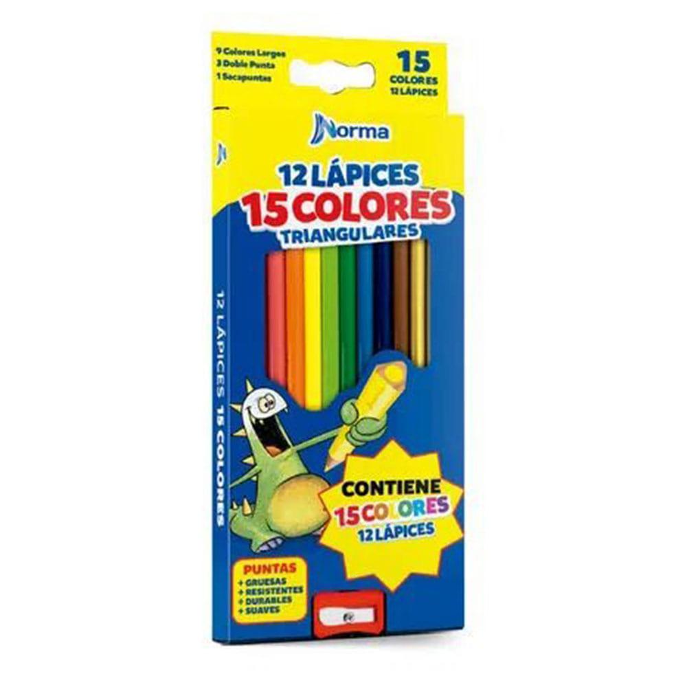 Lápices de Colores Norma 12 Piezas