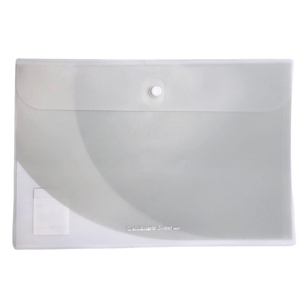 Sobre Plástico A4 Studmark Con Botón