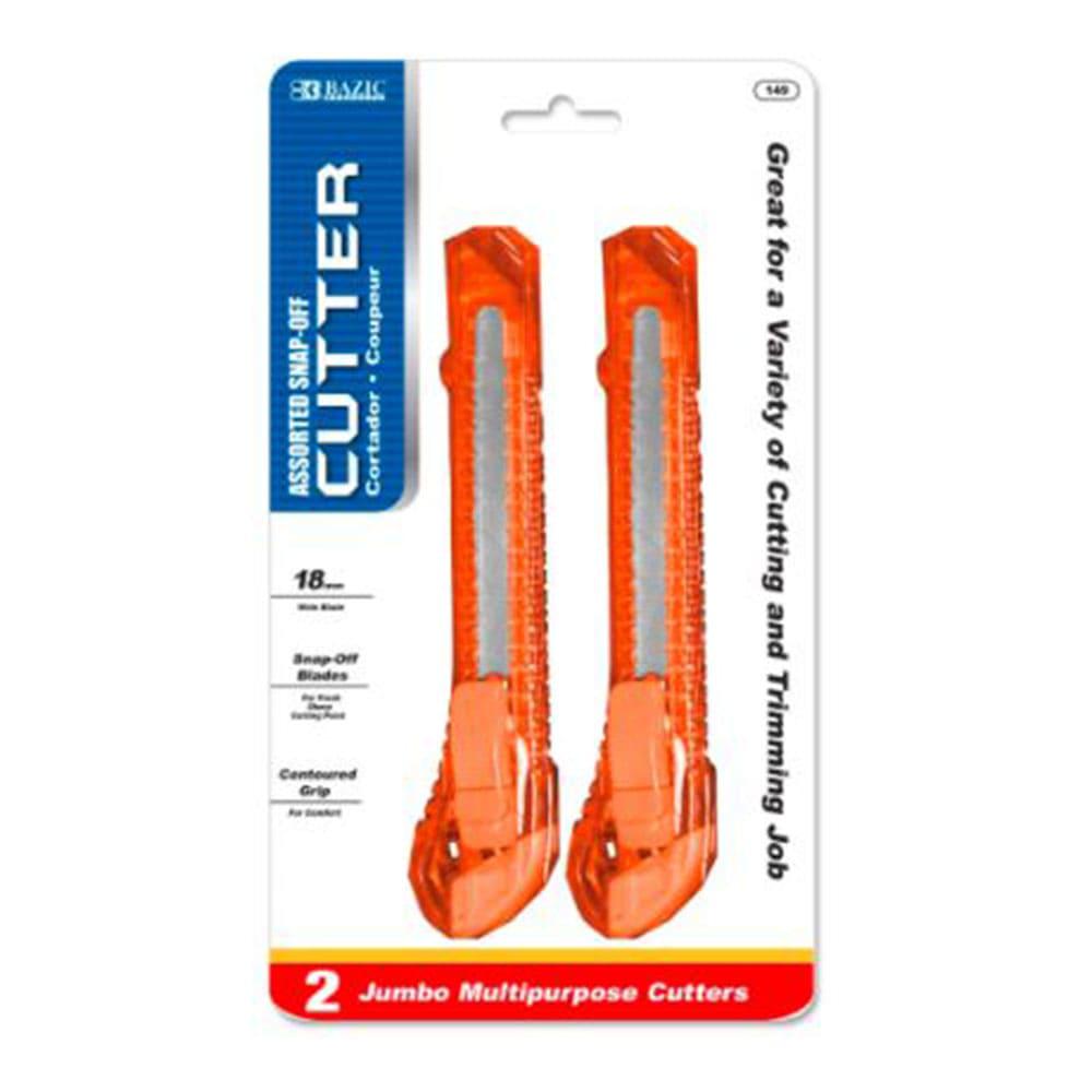 Exacto Retractable Jumbo Bazic 2 Piezas - Surtido
