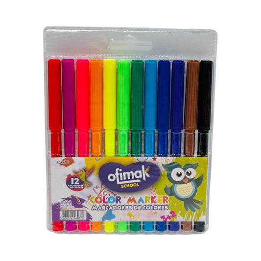 Marcadores de Colores Ofimak Permanentes