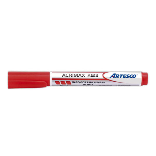 Marcador Rojo Para Tablero Artesco