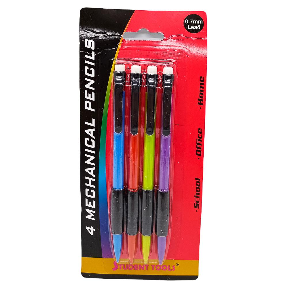 Lápiz Mecánico Student Tools 0.7 mm 4 Piezas