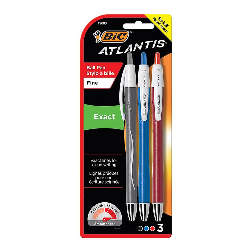 Bolígrafo Bic Atlantis 3 Piezas