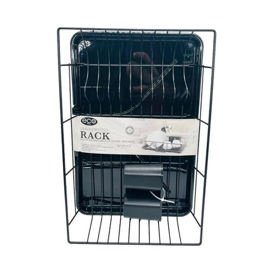 Escurridor De Platos 3 Piezas Metal Negro - Diamond Home - Titan.com.pa - 2150109787000