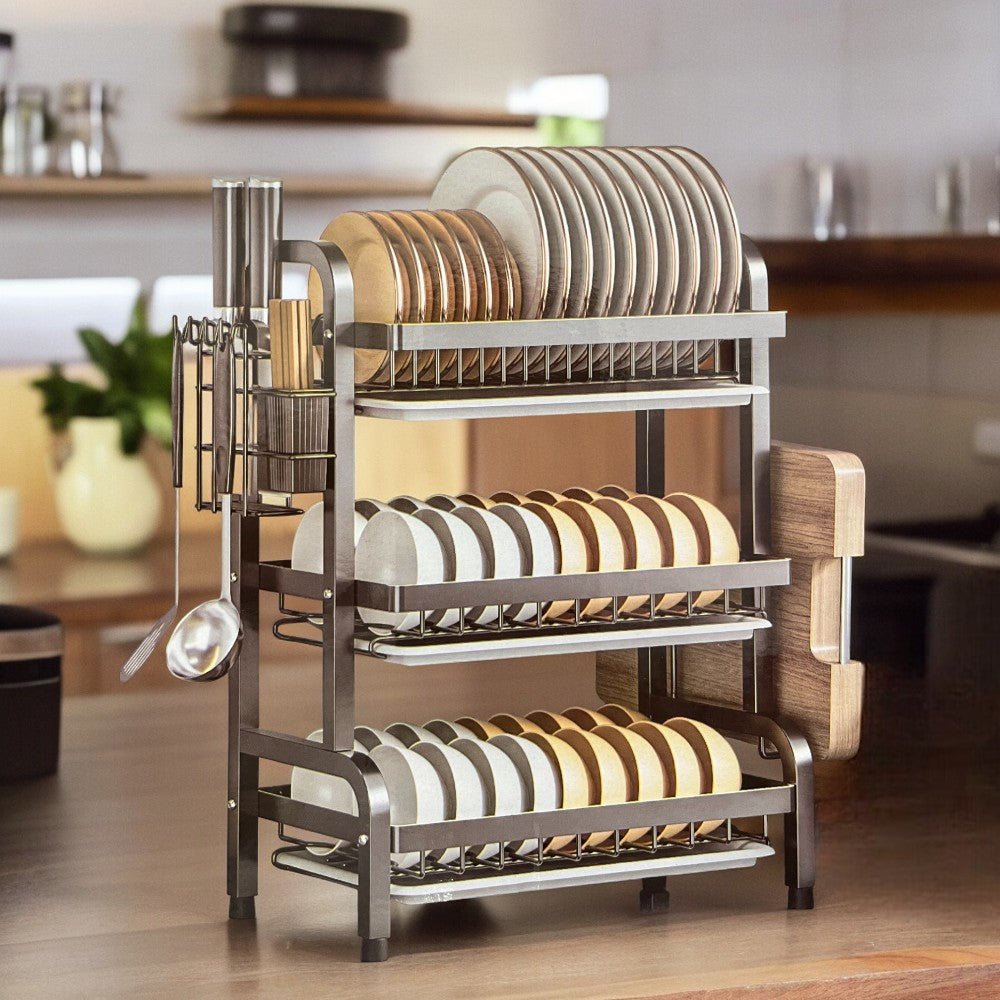 Escurridor Metal 43Cm 3 Niveles - Home Elegance - Titan.com.pa - 2100000610013