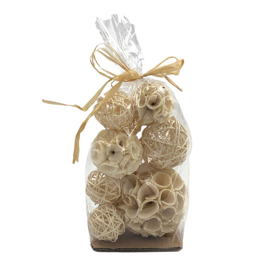 Esferas Decore Decorativas Mixtas 10 Piezas - Trigo