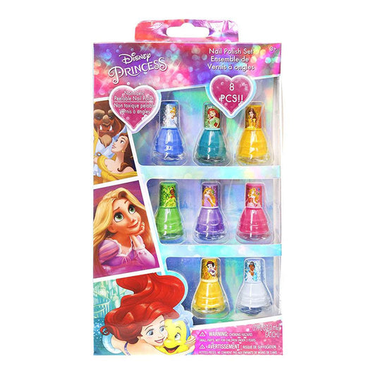 Esmalte Para Uña Princess Para Niña 8 Piezas