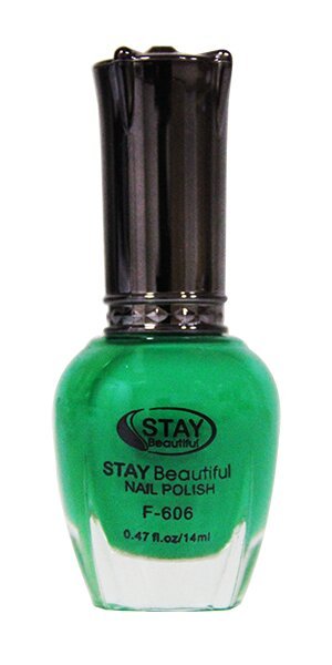 Esmalte Stay Beautiful Electric Green - Stay Beautiful - Titan.com.pa - 6920140006554