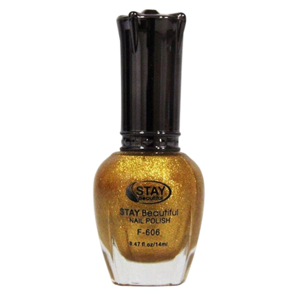 Esmalte Stay Beautiful Gold - Stay Beautiful - Titan.com.pa - 6920140006660