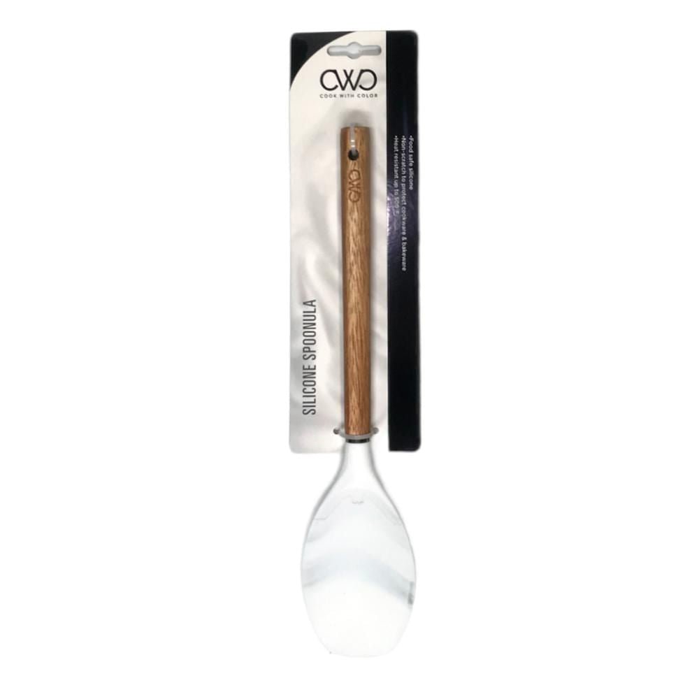 Espátula Sin Hueco Cook With Color de Silicón 12.5"