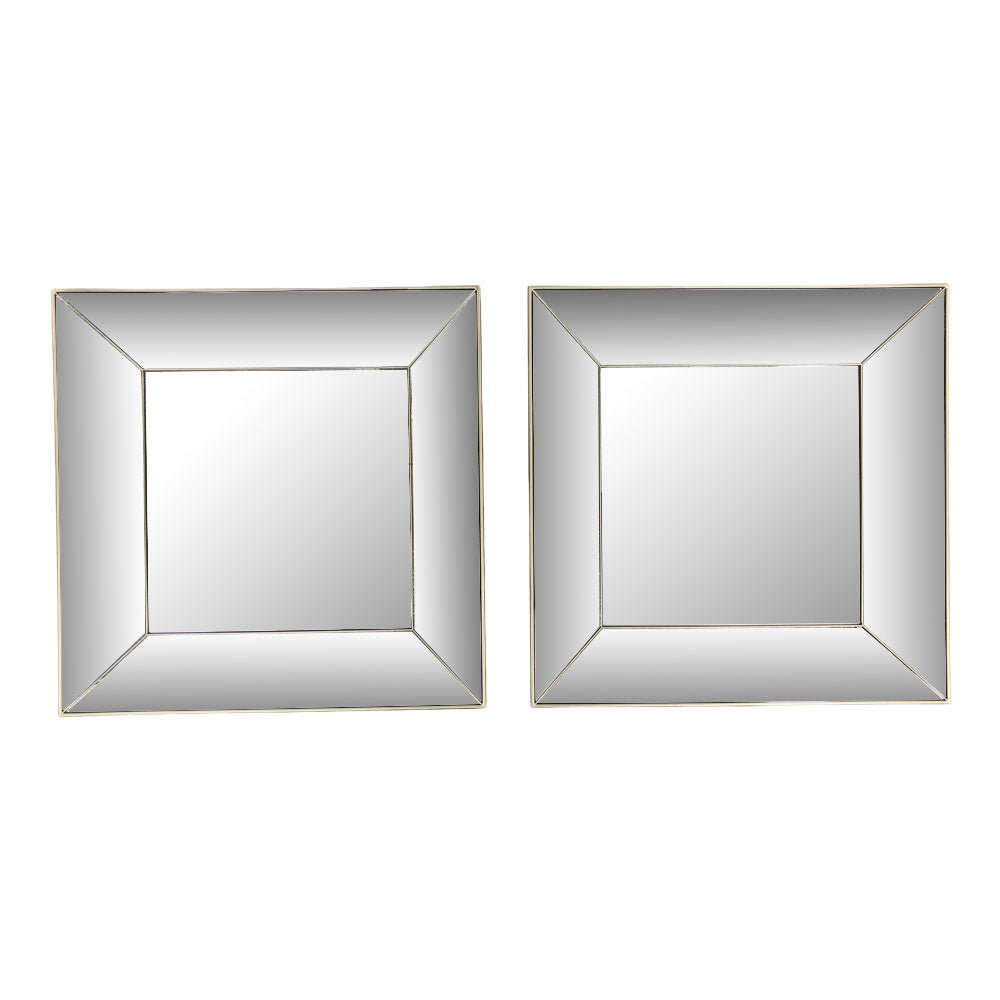 Espejo Decorativo Elico 2 Piezas 15.5" x 15.5"