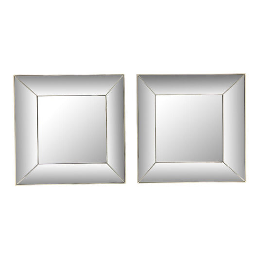 Espejo Decorativo Elico 2 Piezas 15.5" x 15.5"