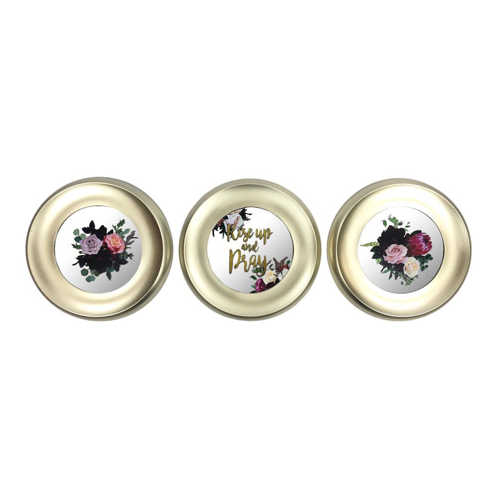 Espejo Decorativo Elico 3 Piezas 10"