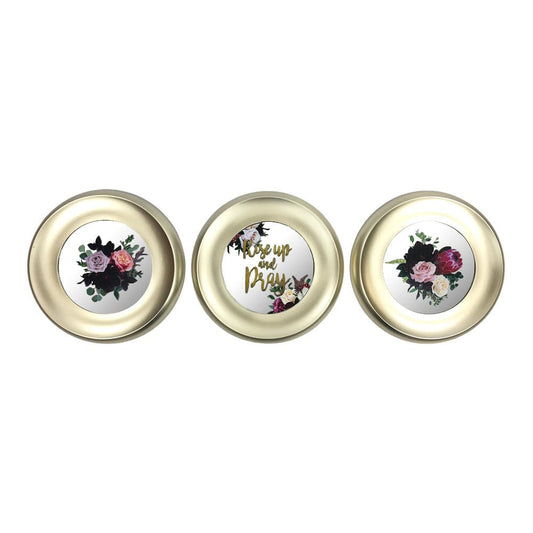 Espejo Decorativo Elico 3 Piezas 10"