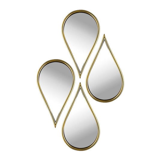 Espejo Decorativo Home Elegance Con Forma De Gotas