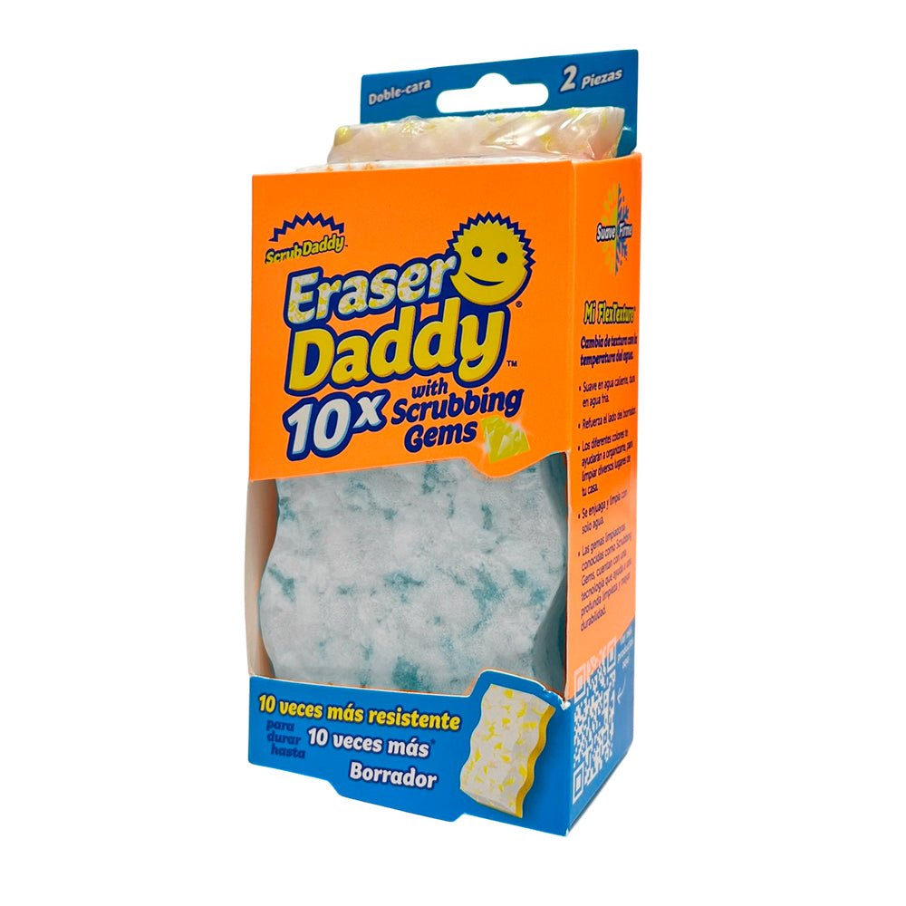 Esponja Eraser Daddy / 2 Piezas / Surtida - Scrub Daddy - Titan.com.pa - 7502279102995