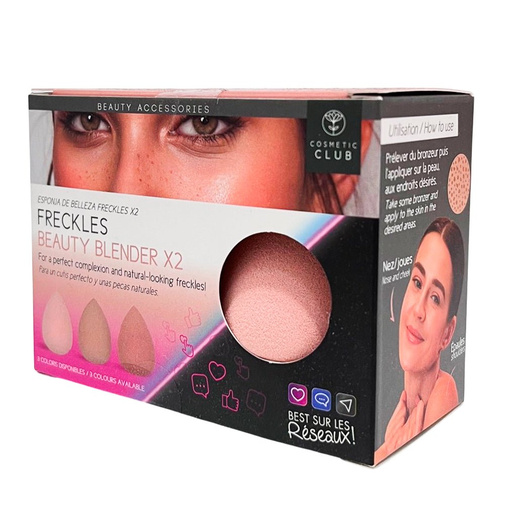 Esponja Para Maquillaje Freckles 2 Piezas - Cosmetic Club - Cosmetic Club - Titan.com.pa - 3664944738602