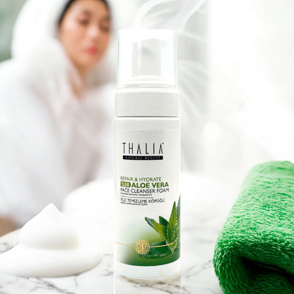 Espuma Hidratante Facial Thalia / 50% de Aloe Vera / 150Ml - Thalia - Titan.com.pa - 8699490315385